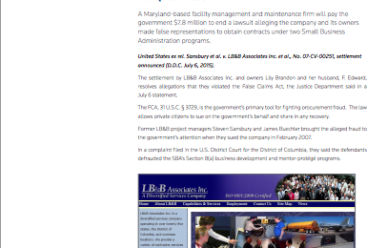 Westlaw Journal Sandsbury Case