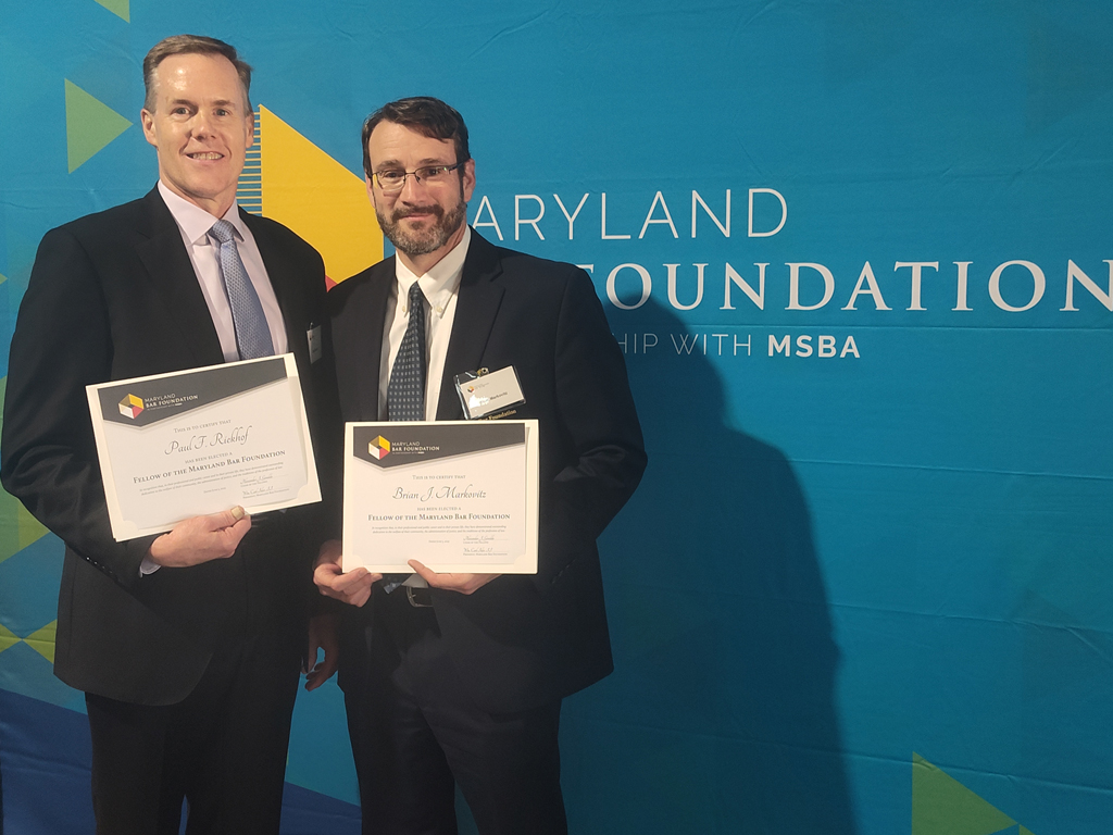 Maryland Bar Foundation Fellows 2025